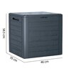Skrzynia ogrodowa PROSPERPLAST MBWL140-S433 140 L Antracytowy Rodzaj Skrzynia