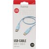Kabel USB-C - USB-C HAMA Flexible 1.5 m Niebieski Typ USB-C - USB-C