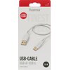 Kabel USB - USB-C HAMA Flexible 1.5m Biały Typ USB - USB-C