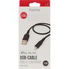 Kabel USB - Lightning HAMA Flexible 1.5 m Czarny Typ USB - Lightning