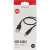 Kabel USB - USB-C HAMA Flexible 1.5m Czarny Typ USB - USB-C