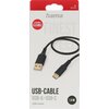 Kabel USB - USB-C HAMA Flexible 1.5m Czarny Długość [m] 1.5
