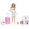Lalka Barbie It Takes Two Malibu w podróży HJY18 Typ Lalka z akcesoriami