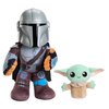 Figurka LICENSED PLUSH - STAR WARS Klan Dwóch Grogu i Mandalorianin HNT52 Seria Star Wars