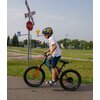 Rower dziecięcy SUN BABY Tiger Bike 20 cali dla chłopca Czarno-pomarańczowo-turkusowy Kolor Czarno-pomarańczowo-turkusowy