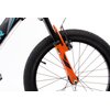 Rower dziecięcy SUN BABY Tiger Bike 20 cali dla chłopca Czarno-pomarańczowo-turkusowy Kółka boczne Nie