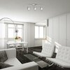 Lampa sufitowa ACTIVEJET AJE-GIZEL 3P Srebrny Ilość źródeł światła 3