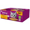 Karma dla kota WHISKAS Drobiowe Smaki (80 x 85 g)