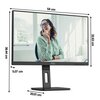 Monitor AOC 24P3CV 23.8" 1920x1080px IPS 4 ms [GTG] Przeznaczenie Do domu i biura