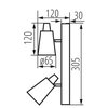 Lampa ścienno-sufitowa KANLUX Sempra EL-2I B-SR Rodzaj Lampa ścienno-sufitowa