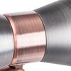Lampa sufitowa KANLUX Mileno EL-3O ASR-AN Srebrno-miedziany Źródło światła w komplecie Nie