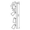 Lampa ścienno-sufitowa KANLUX Sempra EL-4I B-SR Czarny Rodzaj Lampa ścienno-sufitowa