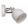 Lampa sufitowa KANLUX Derato EL-1O W-SR Biało-srebrny Zasilanie Sieciowe