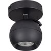 Lampa sufitowa KANLUX Galoba EL-1O B Czarny Zasilanie Sieciowe