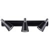 Lampa ścienno-sufitowa KANLUX Sempra EL-3I B-SR Czarny Zasilanie Sieciowe
