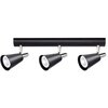 Lampa ścienno-sufitowa KANLUX Sempra EL-3I B-SR Czarny