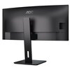 Monitor AOC CU34P3CV 34" 3440x1440px 100Hz 4 ms [GTG] Curved Złącza Wyjście liniowe audio, USB x 4, USB Type-C x 1, HDMI 2.0 x 1, DisplayPort 1.4 x 1