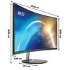 Monitor MSI Pro MP341CQ 34" 3440x1440px 100Hz 1 ms [MPRT] Curved Przeznaczenie Do domu i biura