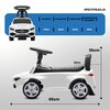 Jeździk SUN BABY Mercedes C-Class J05.039.1.3 Biały Uchwyt na kubek Nie