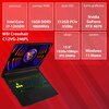 Laptop MSI Crosshair C12VG-246PL 15.6" IPS 240Hz i7-12650H 16GB RAM 512GB SSD GeForce RTX4070 DLSS 3 Windows 11 Home, Funkcje AI Rodzaj laptopa Laptop dla graczy