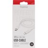 Kabel USB-C - Lightning HAMA 201598 1 m Biały Długość [m] 1