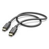Kabel USB-C - USB-C HAMA 201591 1.5 m Czarny Długość [m] 1.5