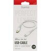 Kabel USB-C - Lightning HAMA 201603 1.5 m Biały Typ USB - Lightning