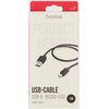 Kabel USB - Micro USB HAMA 201584 1 m Czarny Długość [m] 1