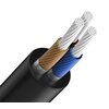 Kabel USB-C - Jack 3.5mm DEVIA Ipure 1 m Czarny Rodzaj Kabel