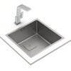 Zlewozmywak TEKA Flexlinea RS15 40.40 115000061 Stal szlachetna Kształt Kwadratowy