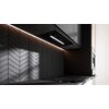 Okap GLOBALO Saredo 60.1 Czarny + Turbina TW 3.1 Zewnętrzny silnik Oświetlenie LED