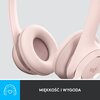 Słuchawki LOGITECH H390 Różowy Mikrofon Tak