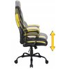 Fotel SUBSONIC Batman Czarno-żółty Wysokość siedziska [cm] 44 - 54