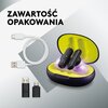 Słuchawki LOGITECH G FITS Bezprzewodowe, Douszne Czarny Typ słuchawek Douszne