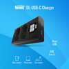 Ładowarka dwukanałowa NEWELL DL-USB-C do akumulatorów BLX-1 Kod pocztowy 94-227
