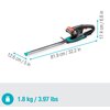 Nożyce akumulatorowe do żywopłotu GARDENA EasyCut 40/18V P4A (bez akumulatora) 14733-55 Gwarancja 24 miesiące