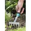 Grabki ogrodowe GARDENA 8958-20 szerokość 8.5 cm 5 zębów Gwarancja 25 lat