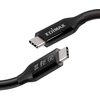 Kabel USB-C - USB-C EDIMAX USB4 Thunderbolt 3 0.5 m Czarny Typ USB-C - USB-C