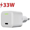 Ładowarka sieciowa GREENCELL PowerGaN CHARGC06W 33W Biały