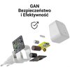Ładowarka sieciowa GREENCELL PowerGaN CHARGC06W 33W Biały Szerokość [mm] 36.6