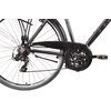 Rower trekkingowy INDIANA X-Road 1.0 M19 28 cali FD-TZ500 męski Czarny Gwarancja na ramę 5 lat