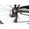 Rower trekkingowy INDIANA X-Road 1.0 M19 28 cali RD-TY500 męski Czarny Pedały w zestawie Tak