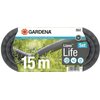 Wąż ogrodowy tekstylny GARDENA Liano Life zestaw 1/2" 15 m 18445-20 Ilość warstw [szt] 1