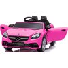 Samochód dla dziecka SUN BABY Mercedes Benz SLC300 Różowy Liczba biegów 2