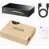 Switch CUDY GS1005PTS1 Gigabit Ethernet, 6 portów, Funkcja PoE Całkowita liczba portów 6