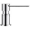 Zlewozmywak BLANCO Etagon 500-U Czarny + Bateria BLANCO Linus-S 526148 Czarny + Młynek do rozdrabniania odpadów INSINKERATOR Model 46 AS + Dozownik do płynu do naczyń BLANCO Lato 525808 Chrom + Syfon do zlewozmywaków BLANCO 137287 Biały Głębokość [cm] 46