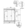 Piekarnik MIELE H 2861 BP Obsidianblack Elektryczny Czarny A+ Funkcje Sterowanie smartfonem, Grill (opiekacz), Termoobieg