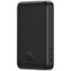 Powerbank BASEUS Magnetic Mini 10000mAh 20W Czarny Prąd wyjściowy [A] 2.22