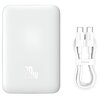 Powerbank BASEUS Magnetic Mini 10000mAh 20W Biały Typ baterii Litowo-polimerowa