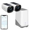 Kamera EUFY eufyCam 3 Zewnętrzna, Wi-Fi (2 szt.) + Stacja bazowa